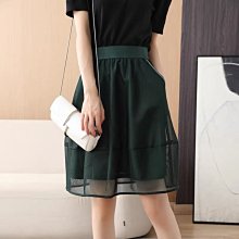 優選精品-寬腰包藏小肚腩 法式優雅 通勤百搭顯瘦高腰a字百褶裙 歷史價格詳細信息