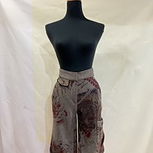 義大利一線國際精品--Chloe--駝麻料直筒褲~~~原價25500便宜賣~~~全新 歷史價格詳細信息