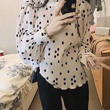波點襯衫男短袖寬鬆韓版休閒圓點襯衫痞帥免燙 歷史價格詳細信息