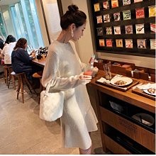 ????Angela????香港代購新款氣質名媛風加厚毛衣裙內搭魚尾裙打底針織連衣裙女(241127) 價格比較,價格查詢,歷史價格詳細信息
