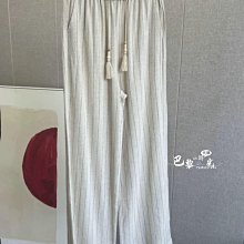 ✈️ 巴黎小時光 ✈️   休閒時裝款~GAO級運動風~空氣棉醋酸闊腿褲  ST 歷史價格詳細信息