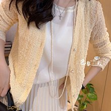 【✈️ 巴黎小時光 ✈️ 】   美上四季！甜美流蘇針織開衫 氣質百搭圓領外套    EL 歷史價格詳細信息