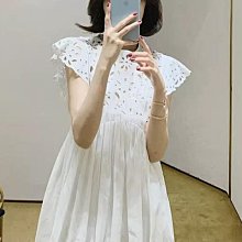 法式初戀白色大擺長裙子夏新款方領顯瘦氣質提花領證連衣裙女 歷史價格詳細信息