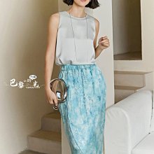 ✈️ 巴黎小時光 ✈️  面料太舒服！怎麼穿都不膩水洗天絲下擺打結牛仔寬鬆襯衫 W0400 MU 歷史價格詳細信息