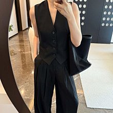 ✈️ 巴黎小時光 ✈️  西裝控B入~建議人手收兩件~萬年百搭真絲針織背心薄款上衣 0412  YTM 歷史價格詳細信息