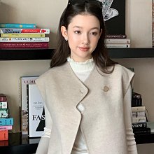 全新未用【【大牌之作***羊絨羊毛雙面呢寬鬆落肩袖棒球領夾克外套】】10/15上新-06 歷史價格詳細信息