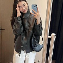棕色復古皮衣外套女春秋季新小個子港風短版pu皮夾克上衣 歷史價格詳細信息