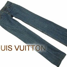*Beauty*LV LOUIS VUITTON條紋短袖T恤 WE04-11-23-30 單寧口袋 歷史價格詳細信息