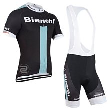 【熱賣精選】 2015款比安奇Bianchi 自行車衣 腳踏車衣 騎行服 車衣車褲背帶短套裝 吸濕排汗透氣吊帶單車服 歷史價格詳細信息