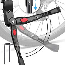 自行車鋁合金腳撐車梯山地車/公路車單車加粗支撐支架 停車架 歷史價格詳細信息