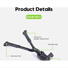 山地自行車鋁合金腳撐 可調節邊撐停車架 支架  單車騎行裝備配件 歷史價格詳細信息