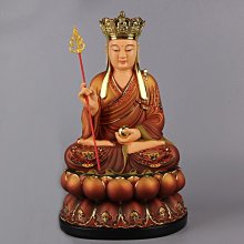 【睿智精品】南無地藏王菩薩 地藏菩薩 法像莊嚴 銅製（GA-2128） 歷史價格詳細信息