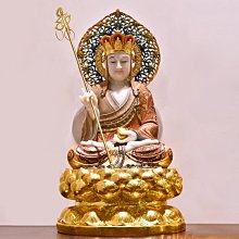 【睿智精品】南無文殊師利菩薩銅佛像 文殊師利菩薩 銅製（GA-2149） 歷史價格詳細信息