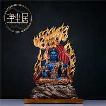 純銅不動明王擺件不動尊明王佛像屬雞本命佛生肖守護神裝飾保平安~善緣閣 歷史價格詳細信息