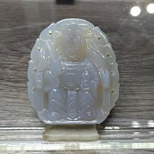 【亞昌工藝社】 【白財神 】 【白玉髓】  （神像 佛像 玉珮 玉墜 吊墜 掛件 飾品 ） 歷史價格詳細信息
