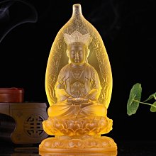 和風美物 琉璃 神像 佛像 南無大勢至菩薩 十二生肖屬(馬)本命佛（GA-4776） 歷史價格詳細信息