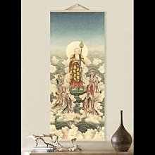 和風美物 掛畫 壁畫 裝飾畫 尼泊爾喇嘛手繪唐卡 黃財神唐卡（GA-3742） 歷史價格詳細信息