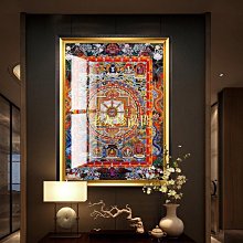 觀音心經字畫書法作品絲綢卷軸掛畫風水畫書房裝飾畫心經禮品畫 歷史價格詳細信息