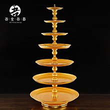 #供盤 #供佛水果盤 #供品盤 *泰國特色鎏金合金果盤高腳供盤工藝佛堂供佛盤水果盤曼紮盤-滿599免運 歷史價格詳細信息