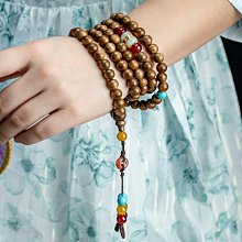 越南芽莊沉香木佛珠108顆念珠手鍊沉水天然沉香鶯歌綠奇楠手串8mm 歷史價格詳細信息