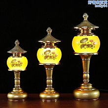 水晶花瓶蓮花燈led家用菩薩供燈佛供佛燈寺廟24小時插電長明燈 歷史價格詳細信息