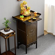 【小皮】佛龕供桌家用神臺立櫃佛櫃供臺白色菩薩財神爺神像櫃經濟型供奉桌 歷史價格詳細信息