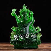 【睿智精品】琉璃 神像 佛像 南無普賢菩薩 十二生肖屬(龍)(蛇)本命佛（GA-4777） 歷史價格詳細信息