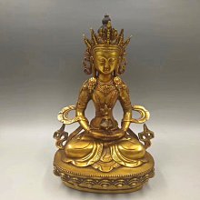 純銅鎏金佛像 ～法相寂靜端莊，殊妙莊嚴 有緣～恭請～得福報‼ 歷史價格詳細信息