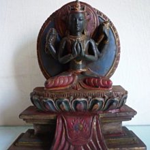 [ 廣緣-佛像 ] 厚銅鎏金綠度母像   **可議價** 歷史價格詳細信息