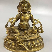 清代 鎏金佛 黃財神 老佛像 藏傳佛像 清朝 歷史價格詳細信息