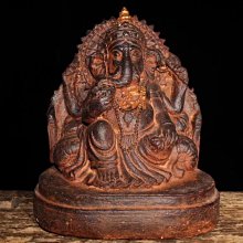 西藏寺院收老純銅撒硃砂開光象鼻財神一尊 重290克 歷史價格詳細信息