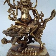 【白財神】PVC 雙面 佛卡 唐卡 佛教 [11024] 歷史價格詳細信息