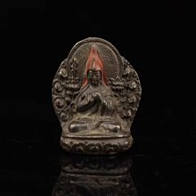 西藏寺院收老純銅撒硃砂開光象鼻財神一尊 重290克 歷史價格詳細信息