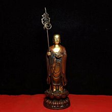 老純銅鎏金【靜思觀音】佛像～工藝精湛，雕工精緻，整體造型優美，細節獨到，觀音菩薩凝神靜思。值得收藏...高20 寬13 重950克 歷史價格詳細信息