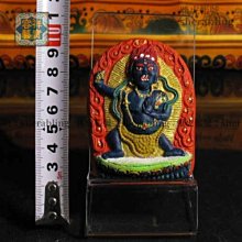 金剛手菩薩藏傳彩繪密宗神像小佛像金剛護法神樹脂手工吉祥擺件佛 歷史價格詳細信息