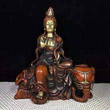 一1126  純銅鎏金【文殊菩薩】長21cm, 寬10.5cm, 高24cm重2394克 歷史價格詳細信息