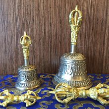 金剛鈴杵尼泊爾進口法器五股九股純銅鈴鐺聲音清脆囘音大中小號 歷史價格詳細信息