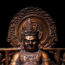 1.AAA0102  純銅泥金《文殊菩薩》造像高32cm 寬24cm 厚19cm重4555克 歷史價格詳細信息