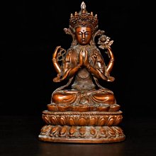 四臂觀音 5.6公分 小佛像/法像-金黃色 歷史價格詳細信息