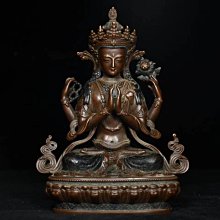 2.AAA0913380  純銅『不動明王』長11.5cm，寬7.5cm，高29cm 重1349克 歷史價格詳細信息