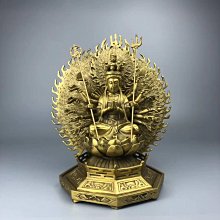 2.AAA0812550  舊藏純銅鎏金佛像  大日如來佛 一尊  恭請供奉佛像擺件高30.5cm 長16.3cm 寬17cm，重2470克 歷史價格詳細信息