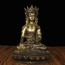 純銅鎏金佛像 威嚴沉穩大氣～ 歷史價格詳細信息