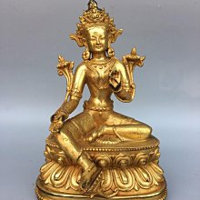 1.AA0415550  純銅鎏金『四臂觀音』佛像，工藝精美，包漿厚重，尺寸如圖，重2.6公斤 歷史價格詳細信息