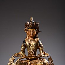 1.AA0411450  銅鎏金長壽佛造像高20cm   寬15cm   厚9cm重925克 價格比較,價格查詢,歷史價格詳細信息