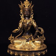 1.A05141980銅鎏金鑲嵌松石長壽佛佛像，工藝精美，包漿厚重，尺寸如圖，重5.2公斤 歷史價格詳細信息