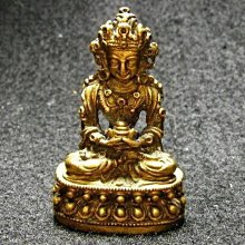 長壽佛佛像西藏無量壽佛像坐像居家供奉擺件泥泊爾純銅鎏金長壽佛 歷史價格詳細信息