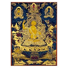 和風美物 掛畫 壁畫 裝飾畫 尼泊爾喇嘛手繪唐卡 黃財神唐卡（GA-3742） 歷史價格詳細信息