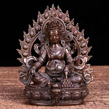 和風美物 銅佛像 神像 南無地藏王菩薩 法像莊嚴 銅製（GA-4426） 歷史價格詳細信息