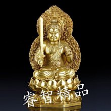 密宗純銅不動明王 屬雞生肖守護神 不動尊菩薩佛像擺件本命佛 歷史價格詳細信息
