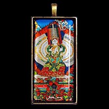 佛藝館 藏傳佛教 密宗佛像 尼泊爾進口 黃財神 法像莊嚴 銅佛像 紫銅（GA-2684） 歷史價格詳細信息